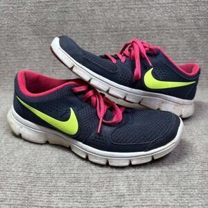 Nike Flex Experience RN Womens 8‎ Navy Pink Lightweight Comfort 525754-402